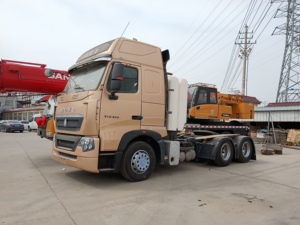 Sinotruk HOWO 6x4 tracteur camion utilisé camion lourd 430HP Diesel Euro 2 norme d'émission caméra arrière de direction gauche - Product Image 2