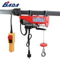 Palan de chantier BADA PA100D, 50/100 kg, mini palan électrique avec chariot