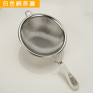 New Chinese Style 304 Stainless Steel <b>Tea</b> Strainer with Double-Layer Ceramic Filter: Kung Fu <b>Tea</b> <b>Set</b> Filter, Retro Zen-Inspired - Product Image 3