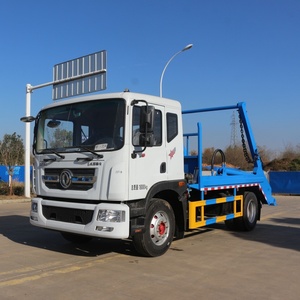 Camion de ramassage des ordures à bras oscillant manuel diesel utilisant une benne à ordures polyvalente - Product Image 2