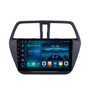 Krando Radio de coche Multimedia sistema Android para Suzuki SX4 s-cross 2014 - 2017 navegación GPS reproductor inalámbrico CarPlay WIFI
