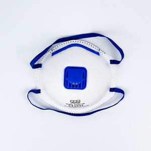 Mascarilla Desechable FFP2 KN95 con Válvula, 5 Capas de Tela No Tejida, Clip Nasal Ajustable, Respirador Antipolvo - Product Image 2