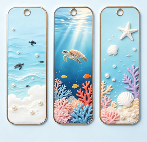 <span class=keywords><strong>Marque</strong></span>-<span class=keywords><strong>page</strong></span> métallique vierge personnalisable pour sublimation, en aluminium, transfert thermique, imprimable DIY, avec pompon, pour artisanat, cadeau, vente en gros - Product Image 3