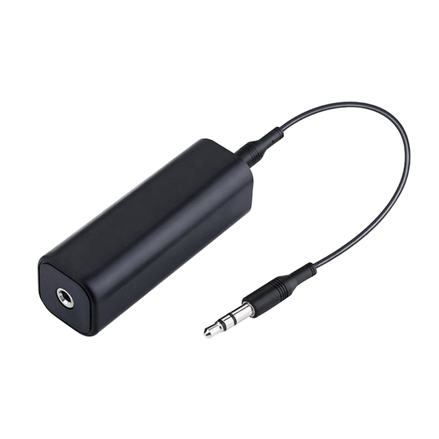3.5MM Aluminum Alloy for Car PC Noise Reduction Xput 3.5-MM Aux Audio Ground Loop Noise Isolator Filter