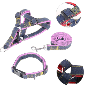 Dog Leash Neck Collar, <b>Small</b> Medium and Large Dog Pet <b>Teddy</b> <b>Bear</b> Golden Retriever Chest Strap Outdoor Dog Walking Chain - Product Image 3