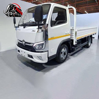 Nouveau camion FOTON 122HP d'une capacité de 4,5 tonnes pour le transport logistique urbain, camion léger à plateau 4x2