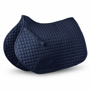 Selle anglaise Maizan International MI-EP-002, best-seller, en coton/polyester noir de qualité supérieure, rembourrage en mousse souple et durable pour cheval - Product Image 1