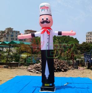 Muñeco Inflable Personalizado <span class=keywords><strong>de</strong></span> Chef Bailarín Aéreo para Restaurante <span class=keywords><strong>de</strong></span> <span class=keywords><strong>Pizza</strong></span> a la Brasa - Product Image 2