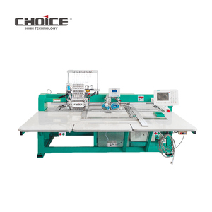 Máquina de <span class=keywords><strong>bordar</strong></span> de tela de alta velocidad con 12 agujas de un solo cabezal, con función de perforación en caliente, 1 unidad - Product Image 1