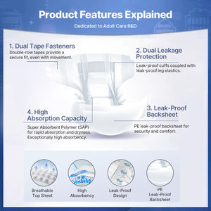 Kaida Super Absorbant <span class=keywords><strong>Abdl</strong></span> Clothes <span class=keywords><strong>Abdl</strong></span> Diaper recallKeyWorddiaper <span class=keywords><strong>Abdl</strong></span> Adult Diapers Bowel Incontinence - Product Image 2