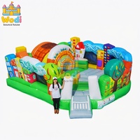 Structure gonflable WODI de qualité commerciale en PVC de 0,55 mm, combo gonflable, château gonflable, jungle gonflable pour enfants et adultes, WODI CE/UL disponible