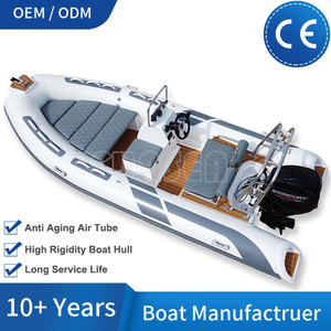 Bon prix 16ft 4.8 mètre de profondeur v PVC <span class=keywords><strong>semi</strong></span>-<span class=keywords><strong>rigide</strong></span> en alu ou fibre de verre coque gonflable loisirs caoutchouc RIB <span class=keywords><strong>bateau</strong></span> 480 - Product Image 2