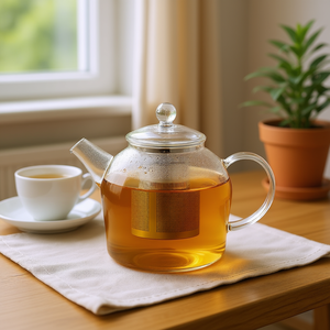 Tetera de vidrio Bredemeijer Minuet Santhee Solo con infusor para té - Product Image 3