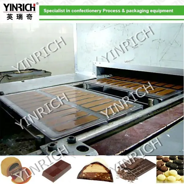 Máquina moldeadora de chocolate con PLC, gran oferta, china