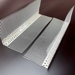 Profilo Angolare Moderno in PVC Antigoccia con Rete in Fibra di Vetro - Protezione Angolare di Grado Ospedaliero per Applicazioni su Cartongesso e Pareti - Product Image 6