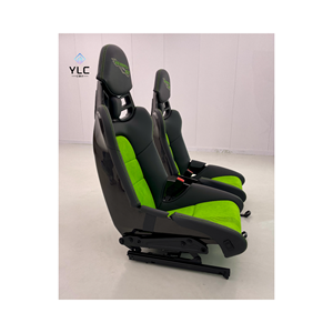 Sièges baquets de luxe en fibre de carbone sèche pour l'intérieur de voiture, compatibles avec les modèles 718 Cayman Boxster RS, sièges de voiture universels - Product Image 2