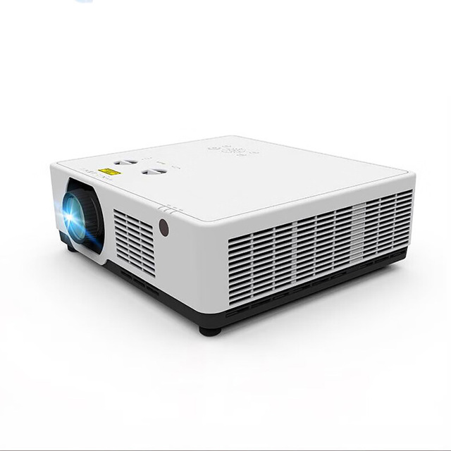 Yinzam Hy300 8000 ANSI Lumens 3LCD Laser Projector 1920x1200P UHD 4K 3D Hologram Beamer for Education Business Large Meetings