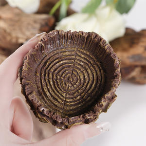 Bol à nourriture pour reptiles, nourriture quotidienne pour reptiles, en résine non toxique, design réaliste en forme de tronc, bol à eau pour reptiles en forme de roche - Product Image 4