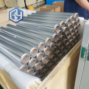 Toptan gıda için 150m 100m alüminyum folyo tek kullanımlık 30cm 45cm alüminyum folyo küçük rulo alüminyum folyo - Product Image 6