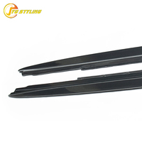 Jupes latérales en fibre de carbone style MP F90 pour BMW Série 5 G30 F90 M5 M Tech, séparateur de pare-chocs latéral 2017+