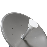 Antenne parabolique extérieure à gain élevé 5,8 GHz 36 dBi à double polarisation pour transmission sans fil longue distance point à point