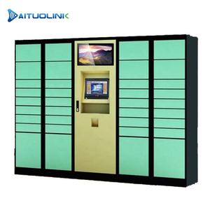Livraison intérieure et extérieure <span class=keywords><strong>24H</strong></span> Self-service IOT QR Code Smart Parcel Delivery Locker 15.6/21.5 Inch - Product Image 1