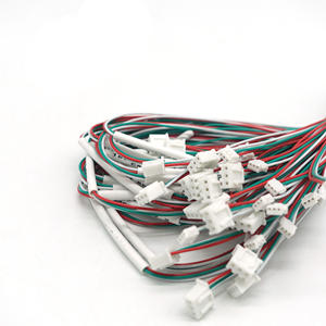 2.5mm 피치 여성형 Pa66 IP66 컴퓨터 전자 어댑터 맞춤형 2-4핀 JST XH 2.5 케이블 하네스 어셈블리 10웨이 케이블 - Product Image 3