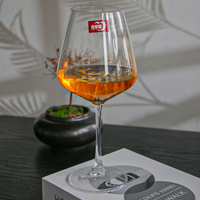 Verre à vin, champagne et bière en cristal, monobloc, avec logo imprimé, pour la maison et l'e-commerce
