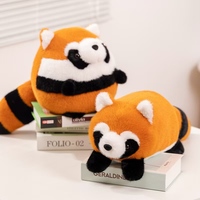 Animal en peluche mignon rond et gros raton laveur