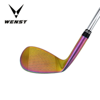 WENST Nouveau Wedge de Golf pour Homme en Acier Inoxydable 431, Fraisé CNC, Coloré, Droitier, avec Logo Personnalisé