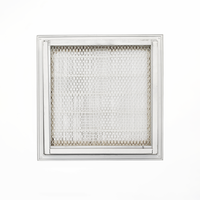 Grille de ventilation linéaire ultra-mince sans cadre, pré-encastreable, longueur personnalisée, sortie d'air centralisée pour climatiseur encastré