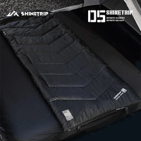 Logo personnalisé Shine Trip 0 ° Sac de couchage C pour le camping, la randonnée en plein air, les voyages en plein air, la chasse, style enveloppe en polyester pour l'automne et le printemps