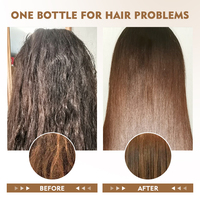 Masker pelembap rambut, perawatan Keratin memberi nutrisi alami masker rambut minyak Argan Label pribadi