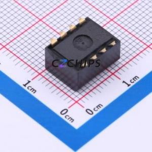 DSPV04LSGET DIP Switch SMD-8P,9x11.6mm Switch Piano Key Single Pole Single Throw 4 Gull Wing Type - Product Image 2