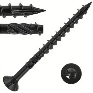 Tornillos para paneles de yeso de acero de 35 mm, fosfatados en negro, con tira de plástico, a precio económico - Product Image 2