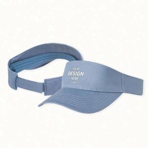 Casquette de soleil unisexe en coton et polyester, visière de sport brodée pour les activités de plein air comme la pêche, le cyclisme et les voyages - Product Image 1