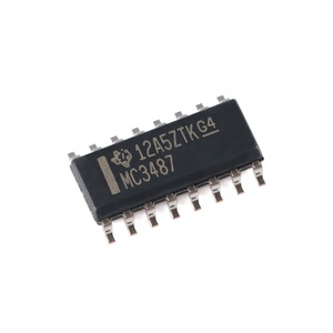 Nouveaux composants électroniques d'origine SOIC-16, circuit intégré de pilote de ligne différentielle quadruple MC3487DR MC3487 - Product Image 1