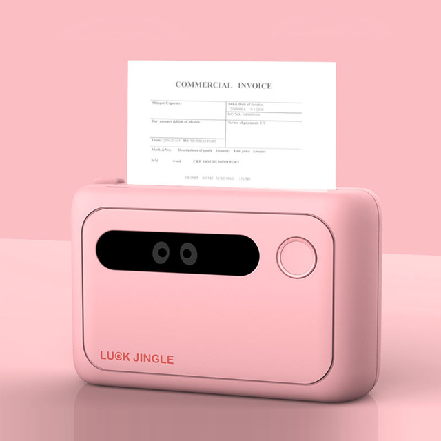 New 3 Inch Portable Small 77mm for Wireless Inkless Thermal Printer for Business-Ingredient Shipping Mark Label Stock