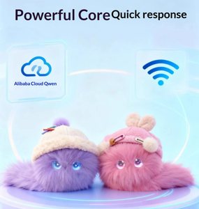 2026 New AI Scruffy <b>Cat</b> Robot <b>Plush</b> Toy Voice Interactive Growth Learning Companion Soothing Large Model Pet Doll - Product Image 5