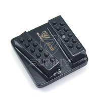 Chaussures de ponçage pour béton Redi Lock avec segments diamantés à double barre pour un ponçage et un nivellement rapides des sols