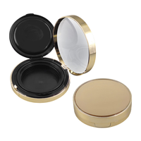 Vente en gros de boîtes compactes cosmétiques rondes vides de 15 g, boîte à coussin d'air, boîte à poudre BB, emballage de maquillage avec logo personnalisé