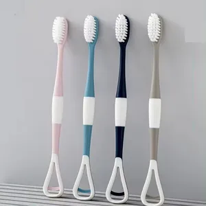 Multifunctional Cheap Tongue Cleaner Customized Logo Tongue Cleaner Adult Home Set