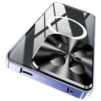 Étui pour téléphone portable magnétique transparent en métal pour Motorola Moto Edge 50 Ultra X50 Ultra Edge 50 Pro, nouveauté