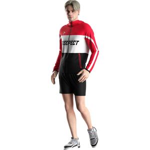 Chaquetas Varsity Personalizadas con Logotipo Sublimado para Lucha Libre, Sudaderas con Cremallera Completa, Pantalones Cortos Deportivos al por Mayor con Bolsillos con Cremallera - Product Image 5