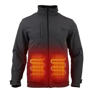 Vinmori Brand Name Wholesale Heated Clothing Customized Battery Heating Jacket For Men