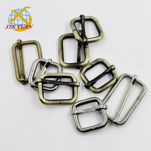 Boucle de ceinture réglable en gros, accessoires de quincaillerie, boucle carrée en métal de 20 mm pour <span class=keywords><strong>sac</strong></span>, laiton antique/argent Xinyuan - Product Image 3