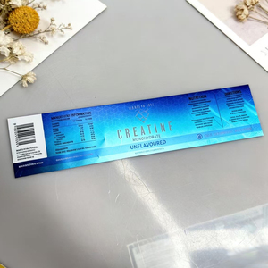 Personalized Workout Supplement Bottle Packaging <b>Waterproof</b> PET <b>Label</b> Multi-Color Printed Adhesive Sticker - Product Image 4