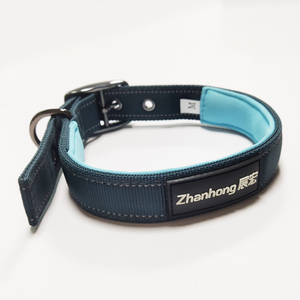 Custom Logo Adjustable Pin Buckle <strong>Neoprene</strong> <strong>Dog</strong> <strong>Collar</strong> Tactical Training Nylon Strap Pet <strong>Collars</strong> - Product Image 5