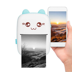 Máy In Tức Thì Mini 200DPI Thiết Bị In Học Hỏi Không Dây BT Máy In Nhiệt Bỏ Túi 58Mm - Product Image 3