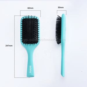 Denman-cepillo de pelo para salón de belleza, productos de estilismo para el cabello, extensión de masaje personalizado, paleta rizada para el cuero cabelludo - Product Image 5